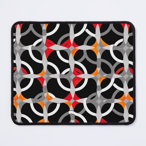 Item preview, Modern design in pop art style, reminiscent of cord loops and nets designed and sold by Pflugart.