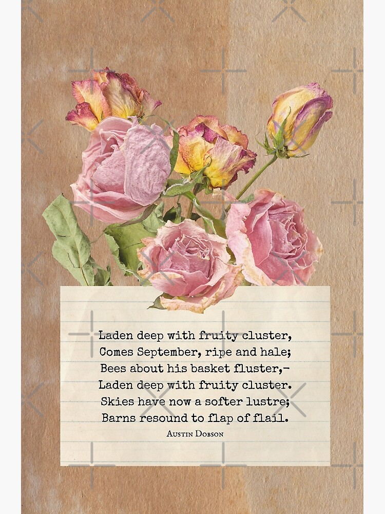 Decoupage Napkins of Vintage Roses and Love Poem
