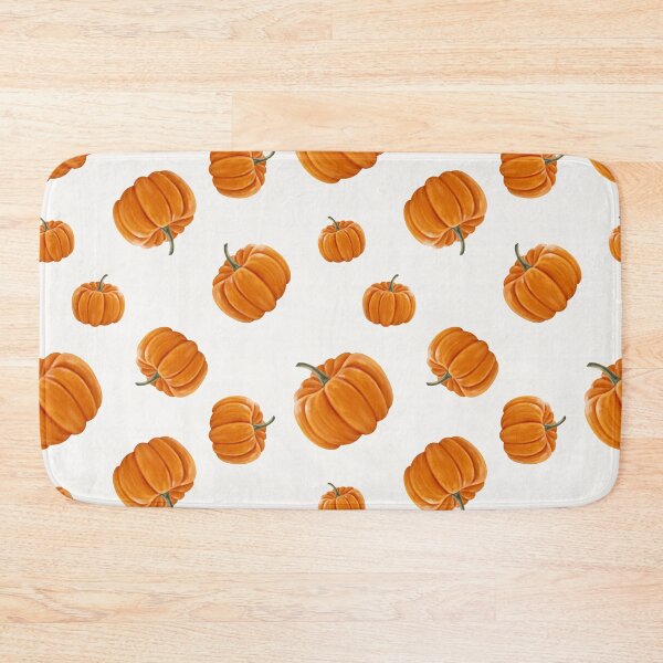Item preview, pumpkins on white designed and sold by Elenanaylor.