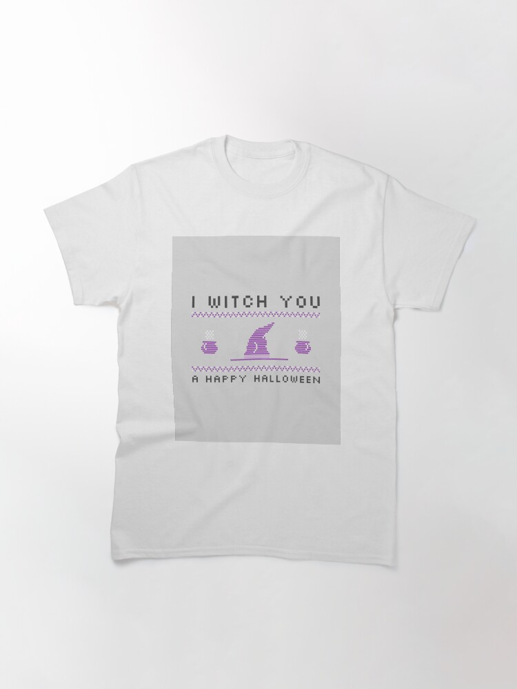Thumbnail 2 of 7, Classic T-Shirt, I Witch You designed and sold by Zerfall.