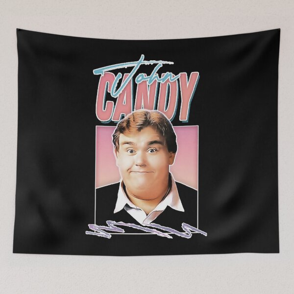 Item preview, john actor candy  80s Style Retro Fan Art designed and sold by ArtClothesPops.