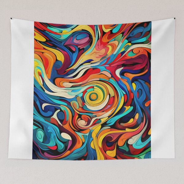 Item preview, abstract art generated by complex algorithms and mathematical patterns designed and sold by Surreal-Inc.