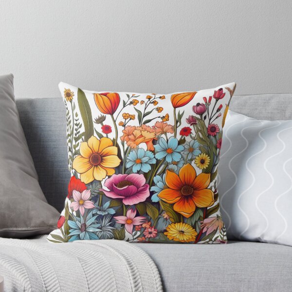 Item preview, handdrawn wildflower s designed and sold by Nice En.