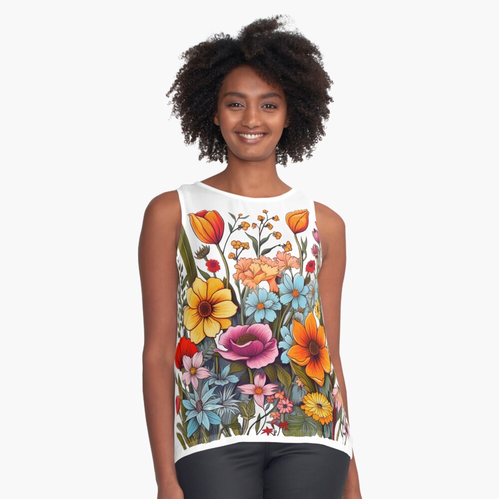 Item preview, Sleeveless Top designed and sold by NoobsDesign.