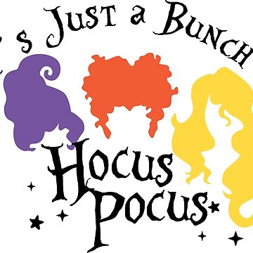 Artwork thumbnail, Bunch of Hocus Pocus Halloween Party by TypeFace-Art