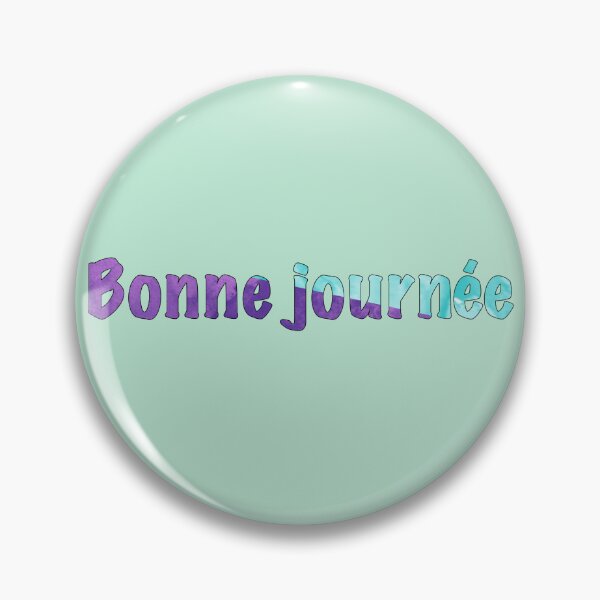 Item preview, Bonne journee designed and sold by magenta-dream.