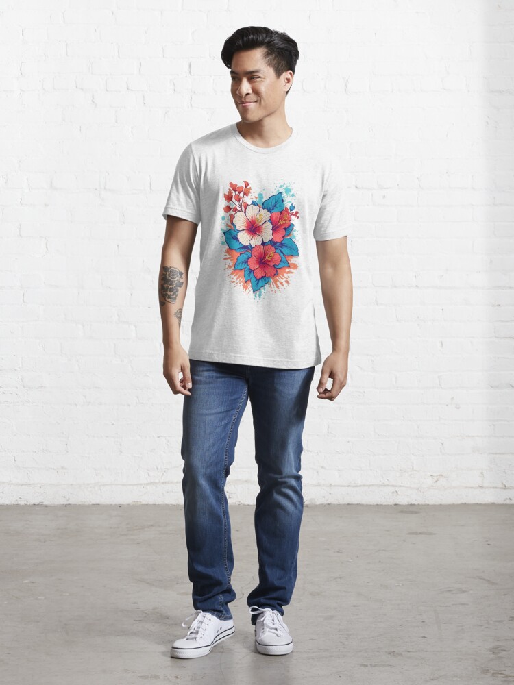 Thumbnail 5 of 7, Essential T-Shirt, Flowers designed and sold by Arextr.