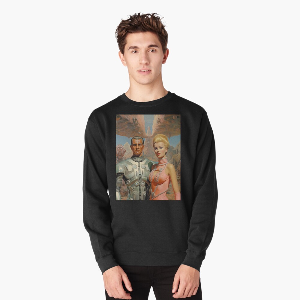 Item preview, Pullover Sweatshirt designed and sold by retro-typo.