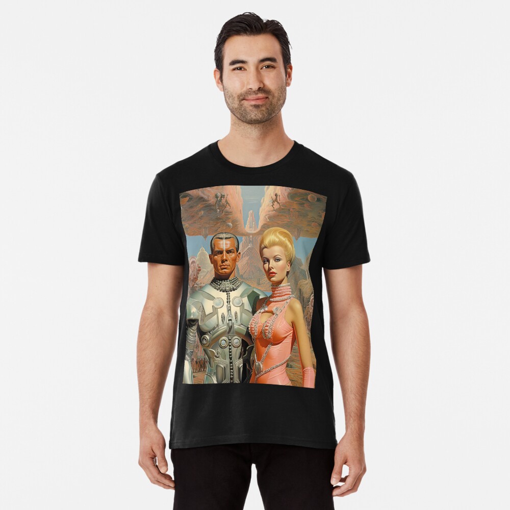 Item preview, Premium T-Shirt designed and sold by retro-typo.