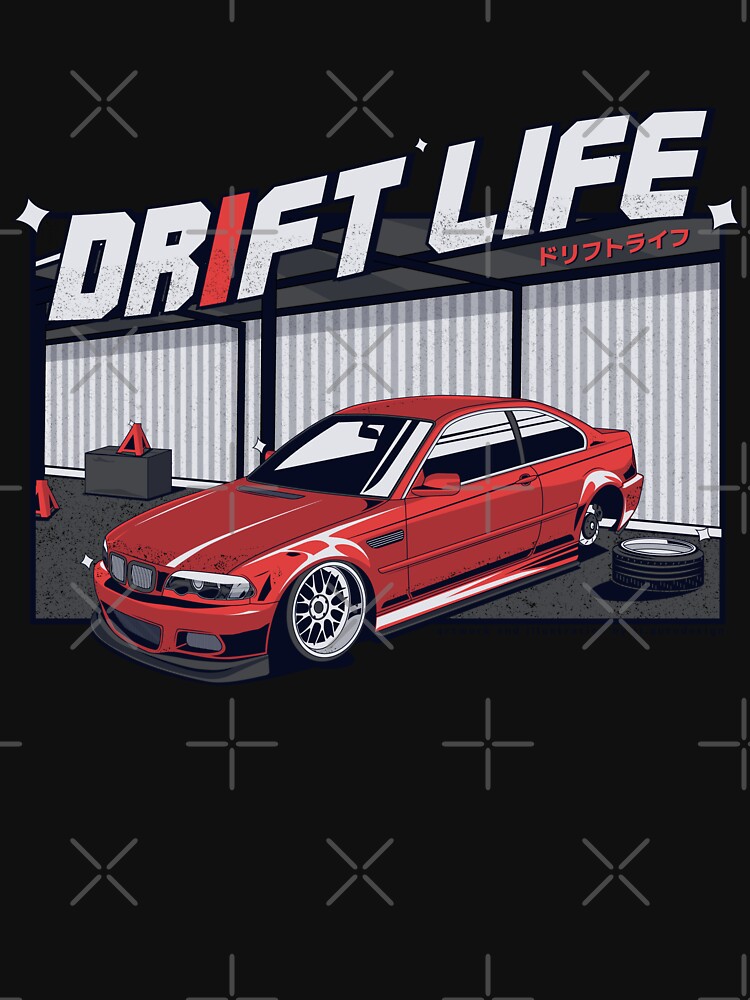 Thumbnail 7 of 7, Essential T-Shirt, Drift Life designed and sold by JI-AutoDesign.