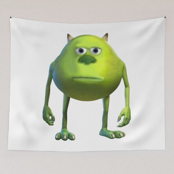 Item preview, Mike Wazowski Sulivan Face Meme Classic  designed and sold by dirkpro989.