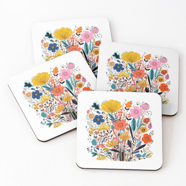 Item preview, handdrawn wildflower s designed and sold by Nice En.