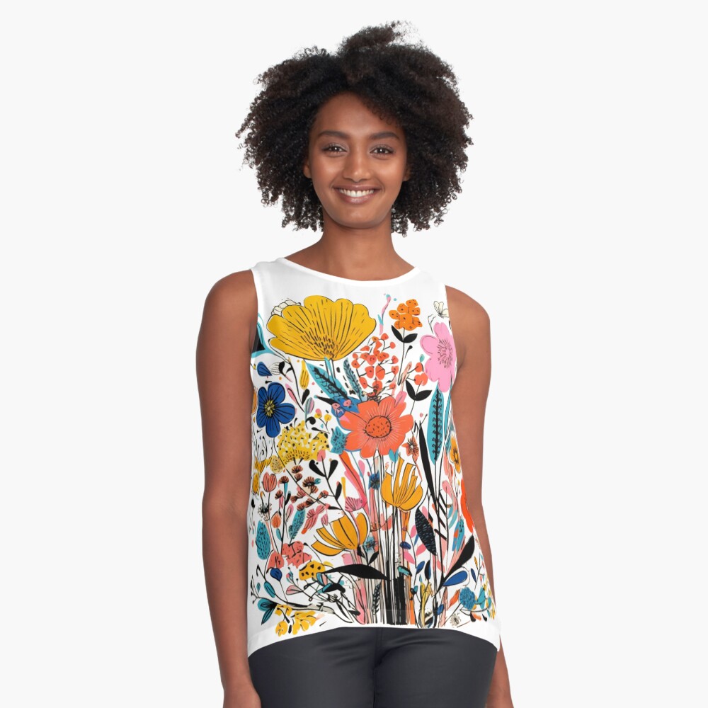 Item preview, Sleeveless Top designed and sold by NoobsDesign.