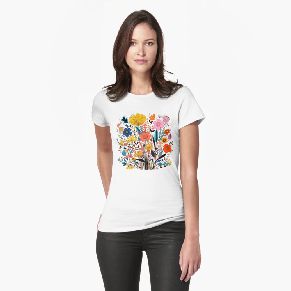 Item preview, Fitted T-Shirt designed and sold by NoobsDesign.