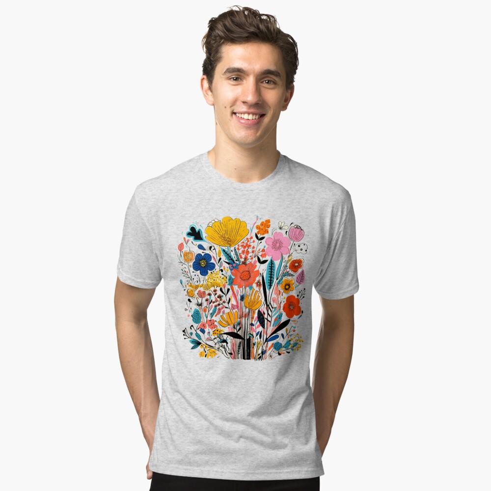 Item preview, Tri-blend T-Shirt designed and sold by NoobsDesign.