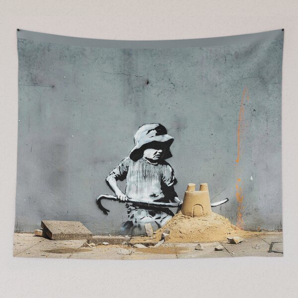 Item preview, Banksy Sandcastle designed and sold by WE-ARE-BANKSY.