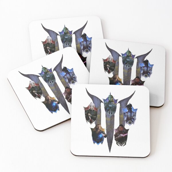 Item preview, Baldur_s_ Gate Main Characters designed and sold by Hamiomujito.