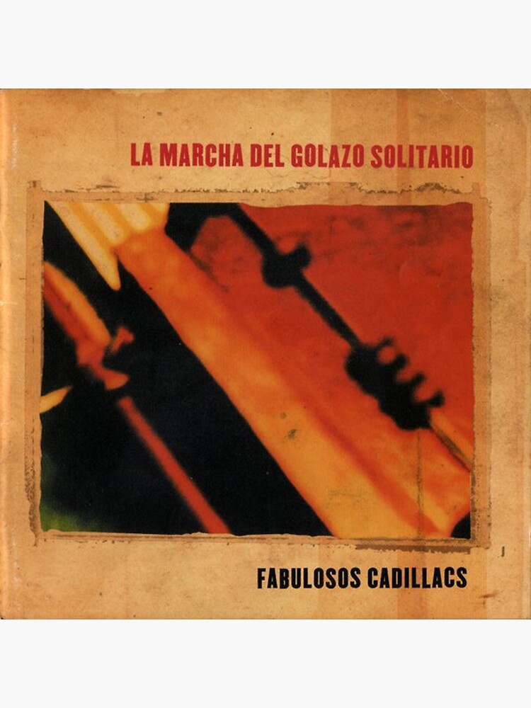 Artwork view, Los Fabulosos Cadillacs - La marcha del golazo solitario Album 1999 designed and sold by MarcusMalich