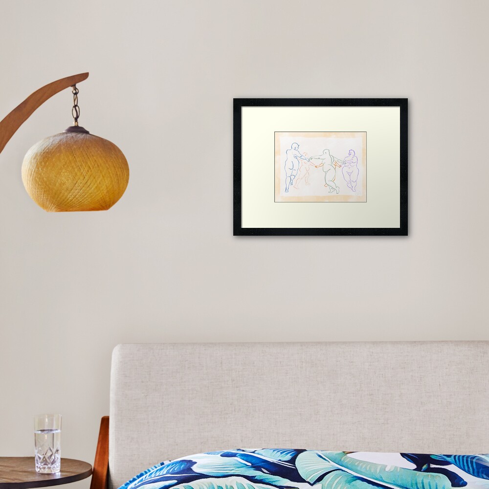Item preview, Framed Art Print designed and sold by cecilarts.