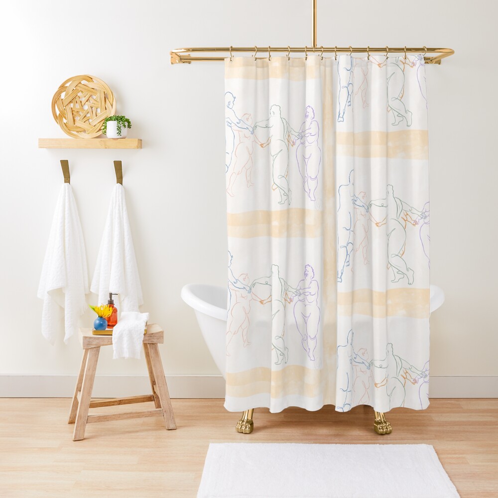 Item preview, Shower Curtain designed and sold by cecilarts.