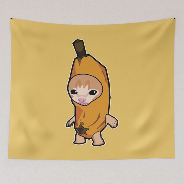 Item preview, Orange Happy Hapi Banana Cat Meme designed and sold by Rzera-.