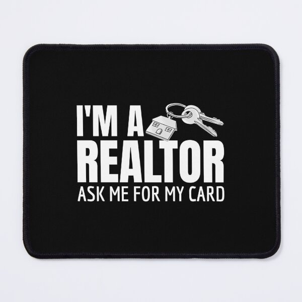 Item preview, Realtor Ask Me For My Card Real Estate Agent Manager designed and sold by Team150Designz.