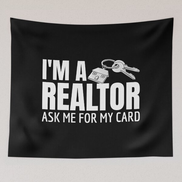 Item preview, Realtor Ask Me For My Card Real Estate Agent Manager  designed and sold by Team150Designz.