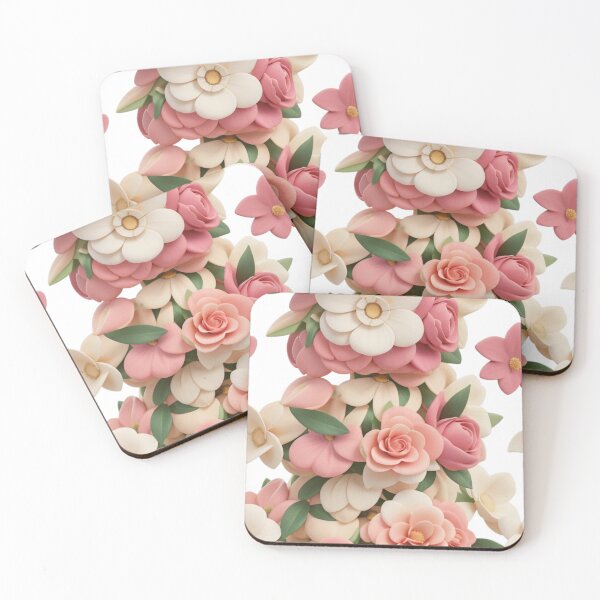 Item preview, Pink Flower Pattern Graphic with Seamless Background set 1. designed and sold by noomnoi.