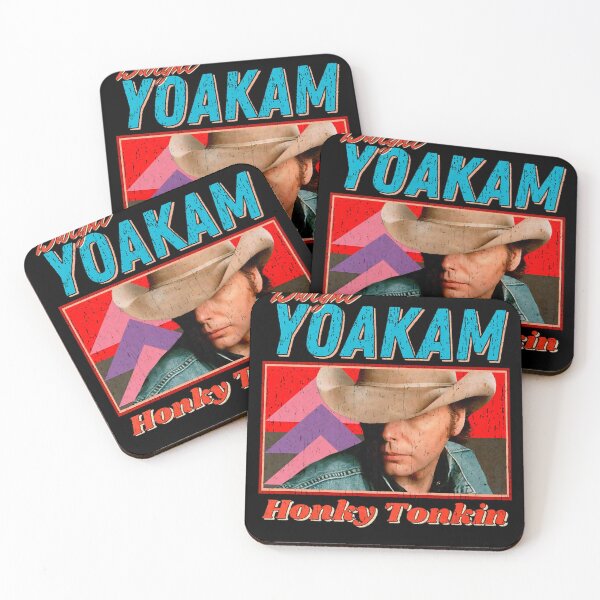 Item preview, Dwight music Yoakam Vintage Look 1986  Honky Tonkin Original Fan Design Artwork designed and sold by ChaiSonSaewong.