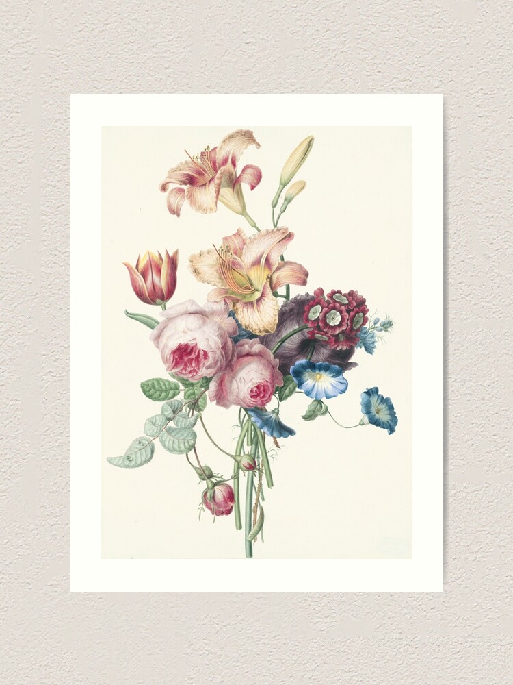 A Bouquet - Vintage Botanical | Art Print