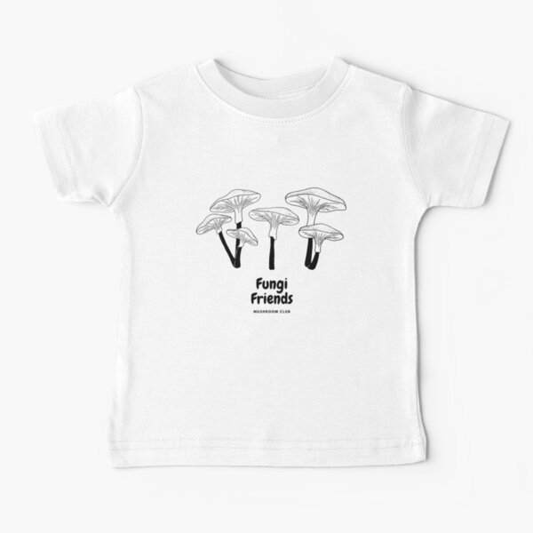 Item preview, Fungi Friends mushroom club branched outline design designed and sold by ModernAndFunky.