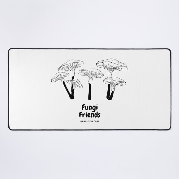 Aperçu de l'œuvre Conception de contour ramifié du club de champignons Fungi Friends créée et vendue par ModernAndFunky.