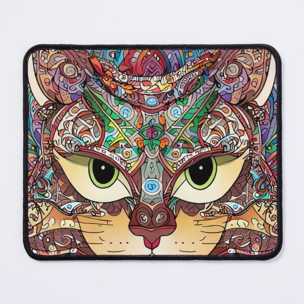 Item preview, Mandala cat tomcat designed and sold by gringourmand.