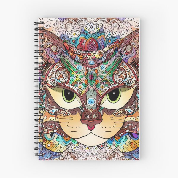 Item preview, Mandala cat tomcat designed and sold by gringourmand.