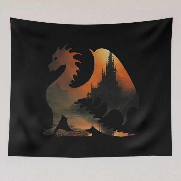 Item preview, Fantasy World Dragon Magic World Fantasy Dragon designed and sold by AnnaMDesign.