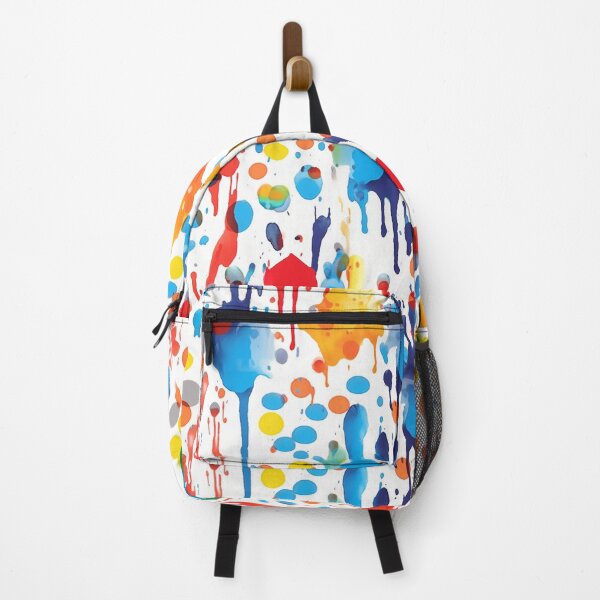Item preview, multicolored paint stains pattern designed and sold by SameeraDammeyer.