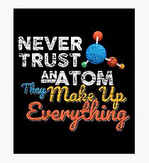 Science Atom Chemistry Photographic Print