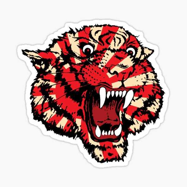 "Japan Flag" Sticker by TIGERRIFIC Redbubble