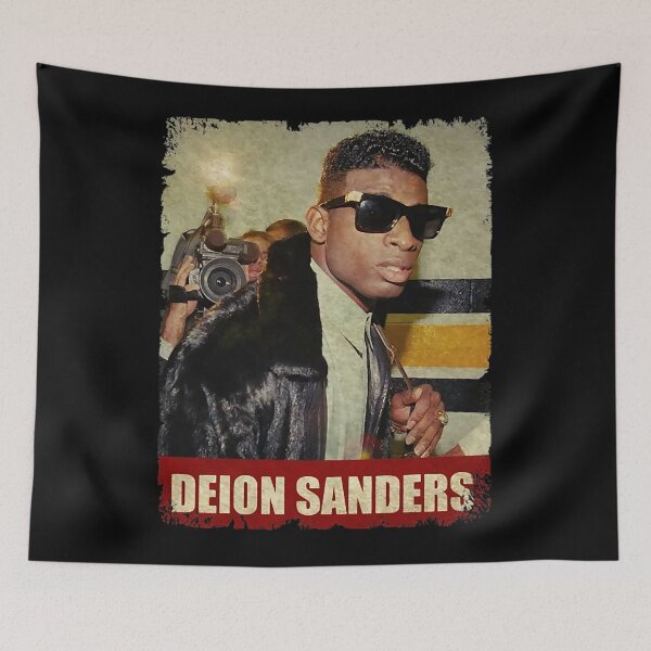 Item preview, Deion sport Sanders - RETRO STYLE    (3) designed and sold by ReadMode.