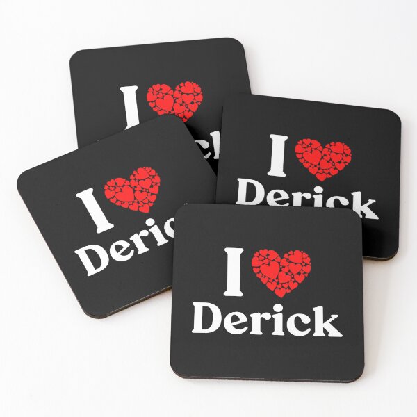 Item preview, Derick Heart - I Love Derick designed and sold by MiraclePitts.