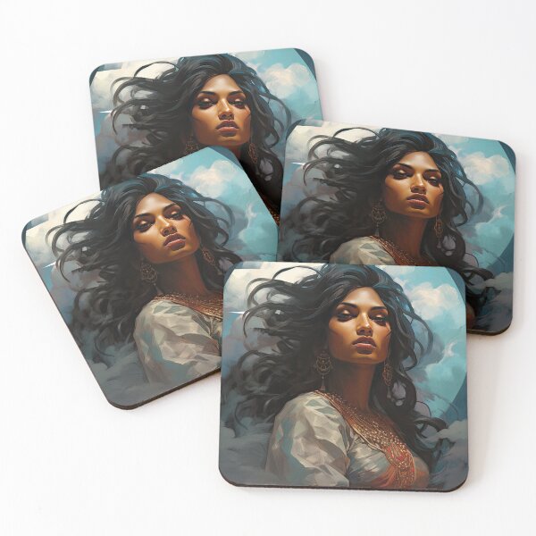 Item preview, Divine Beauty under the Blue Moon designed and sold by krishutd.