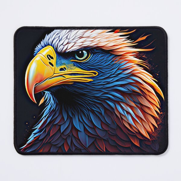 Item preview, "Bald Eagle Full Face Vector Art: A Majestic T-Shirt Illustration" designed and sold by Best-Art-32.