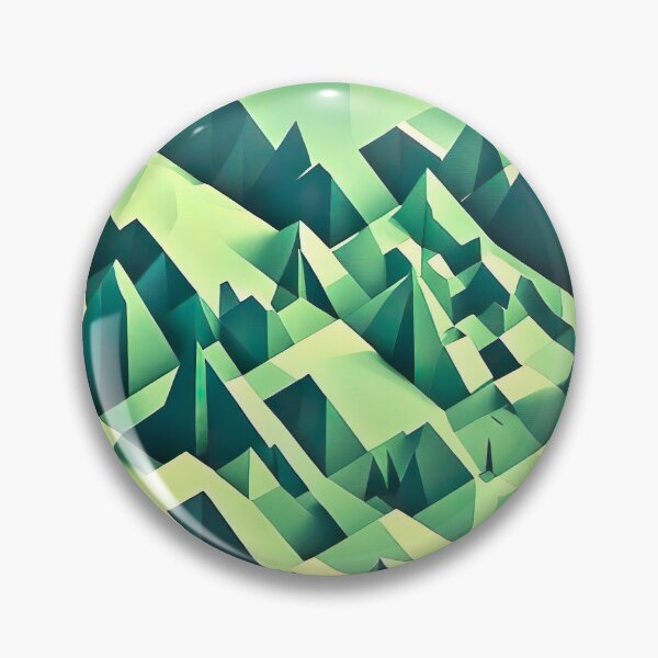 Item preview, Emerald Canopy designed and sold by GetCubedArt.