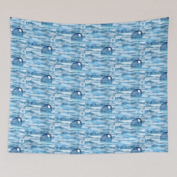 Item preview, Muted Water Droplets Laptop Sticker designed by Zeesdesign on Redbubble designed and sold by ZEESDESIGN.