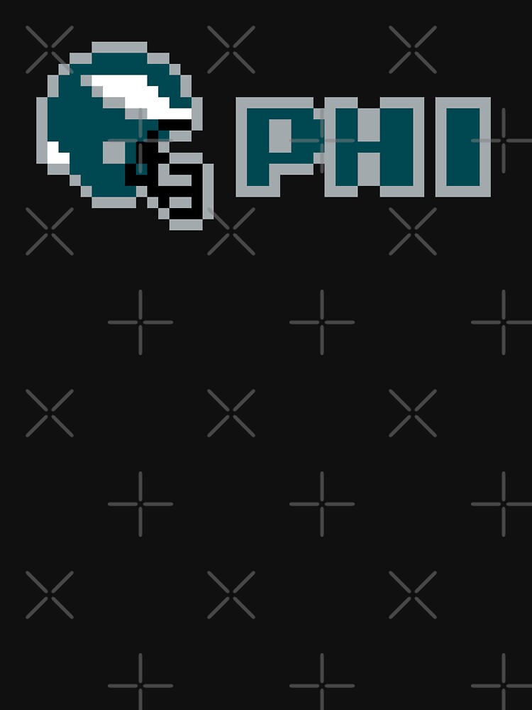 Philadelphia Eagles (8-bit Football Helmet Only) Essential T