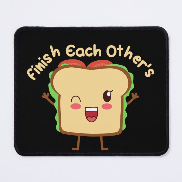 Item preview, Cute Kawaii Finish Each Other's Sandwiches designed and sold by ciken007.