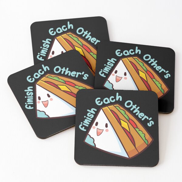 Item preview, Cute Kawaii Finish Each Other's Sandwiches designed and sold by ciken007.