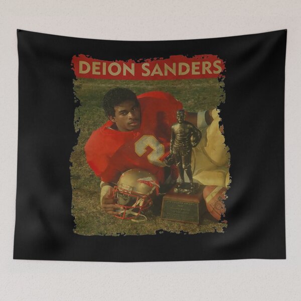 Item preview, Deion sport Sanders - RETRO STYLE   (2) designed and sold by ReadMode.