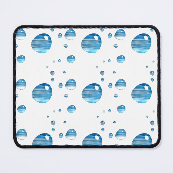 Item preview, Water Droplets With Transparent Background Laptop Sticker by Zeesdesign on Redbubble designed and sold by ZEESDESIGN.