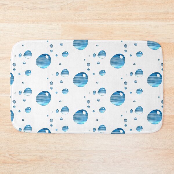 Item preview, Water Droplets With Transparent Background Laptop Sticker by Zeesdesign on Redbubble designed and sold by ZEESDESIGN.